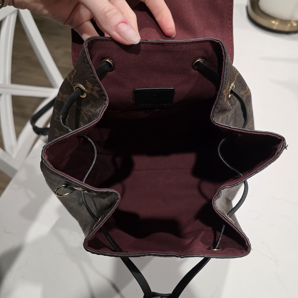 Monogram Brown Backpack - Picture 5 of 6